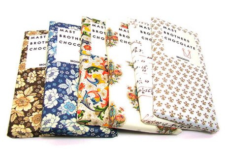 An assortment of Mast Brothers Chocolate, Brooklyn (thanks to ww.dejeunesgensmodernes.com for the picture!)